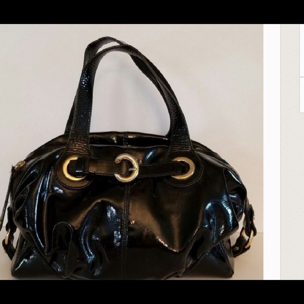 Patient leather satchel